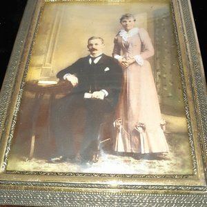 Vintage oil painting